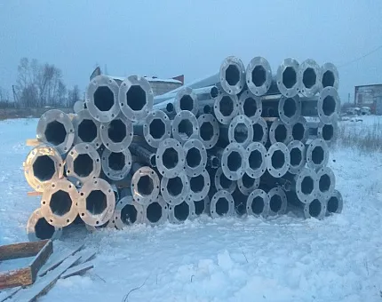 Поставка 94 СФГ опор во Владивосток