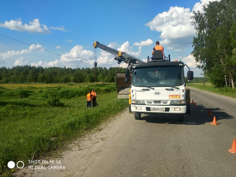 Поставка опор в Карелию